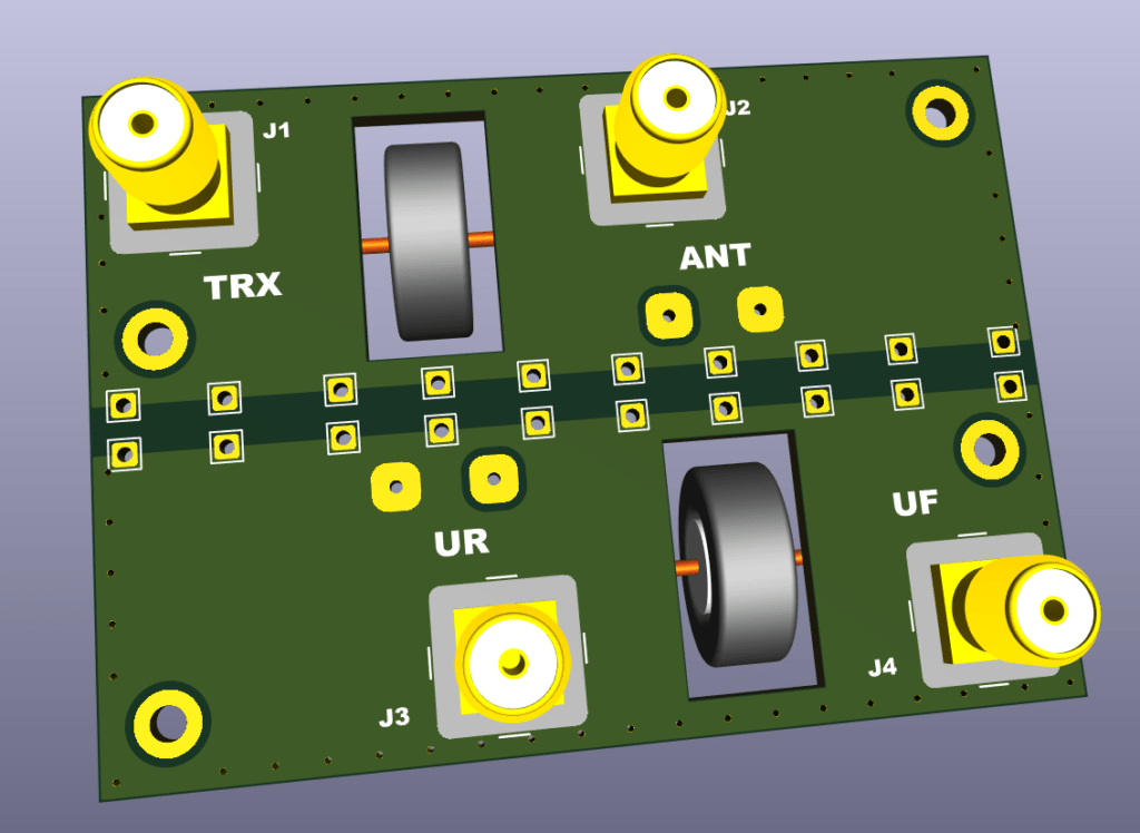 Antennenkoppler V1.3, Oberseite