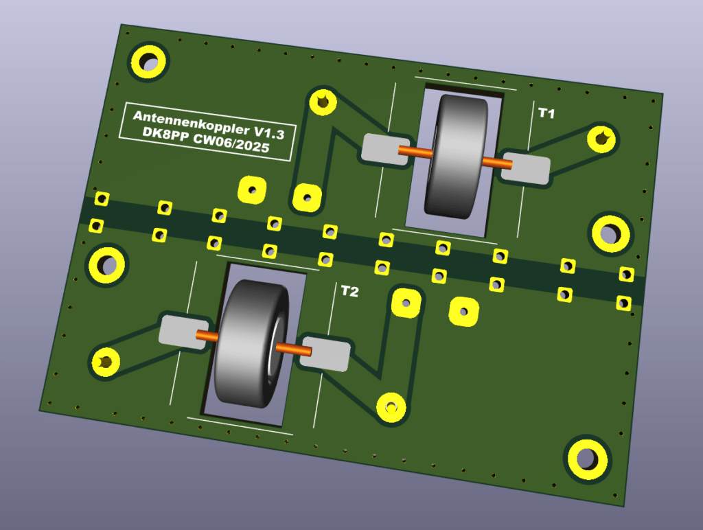Antennenkoppler V1.3, Unterseite