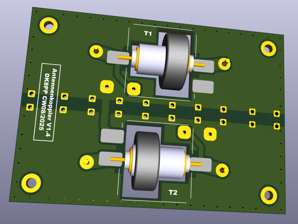 Richtkoppler V1.4, Unterseite