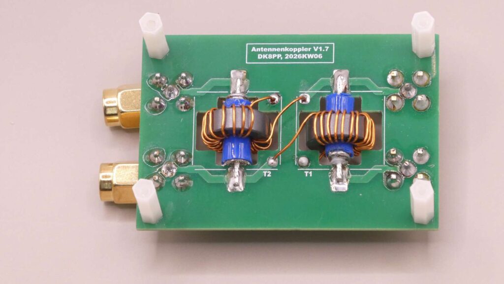 Antennenkoppler V1.7, Unterseite